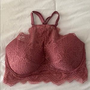 VS Pink High Neck Bralette